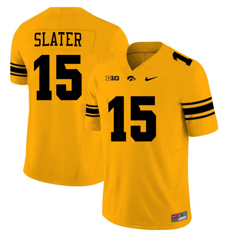 Duke Slater Iowa Jersey,University Of Iowa Hawkeyes Fotoball Uniforms,Jersey,Gears-Gold